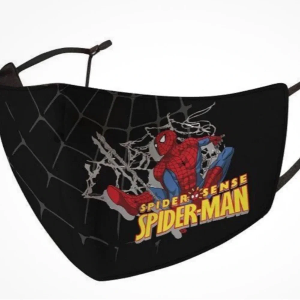 Superhero Themed Face Masks choose in the notes